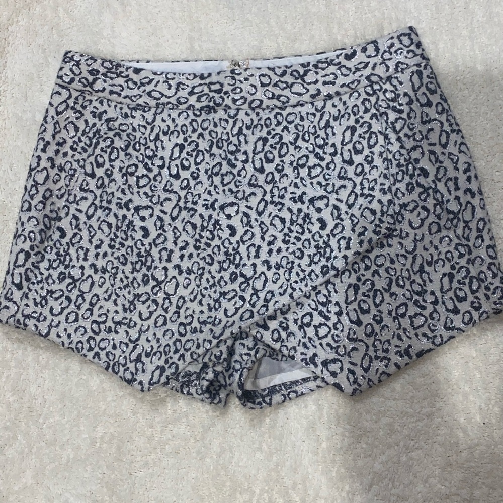 Cheetah skort
